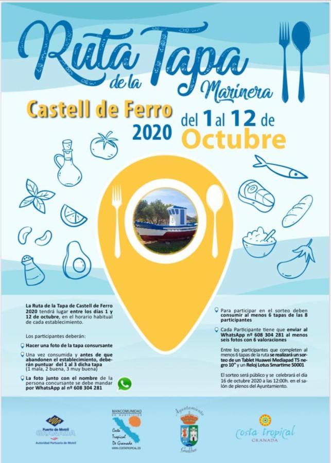 Hostal Costa Sol Castell de Ferro Eksteriør billede